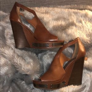 COPY - Brown Vince Camuto Wedges